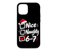 Custodia per iPhone 12/12 Pro Nizza Cattivo 6-7 Buon Natale Divertente Sei Sette