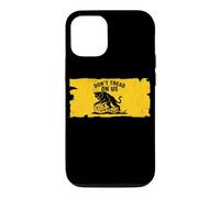 Custodia per iPhone 12/12 Pro Non calpestare noi Anarchico Gatto Nero Gadsden Parodia