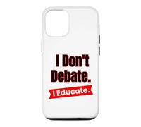 Custodia per iPhone 12/12 Pro Non discuto di educare per insegnanti ed educatori