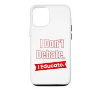 Custodia per iPhone 12/12 Pro Non discuto di educare per insegnanti ed educatori