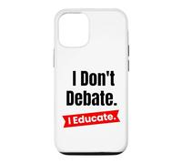 Custodia per iPhone 12/12 Pro Non discuto di educare per insegnanti ed educatori scolastici