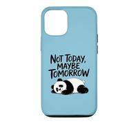 Custodia per iPhone 12/12 Pro Non oggi, forse domani. Sarcastic Graphic Saying