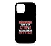 Custodia per iPhone 12/12 Pro Non posso aggiustare stupido ma posso entrare nei loro nervi divertente