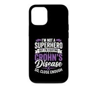 Custodia per iPhone 12/12 Pro Non sono un supereroe ma sto combattendo la malattia di Crohn