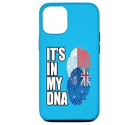 Custodia per iPhone 12/12 Pro Nuova Zelanda E Malgascio Mix DNA Heritage Flag