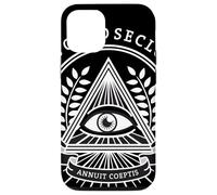Custodia per iPhone 12/12 Pro Occhio onnivista, Dio, simbolo, piramide, Massonico