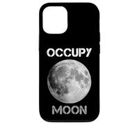 Custodia per iPhone 12/12 Pro Occupy Moon, Not Mars - Missione Lunare Scienza e Tecnologia