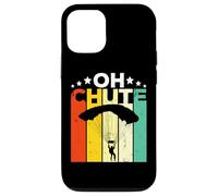 Custodia per iPhone 12/12 Pro Oh Chute Skydiving Parachutist Skydive Parachuting Skydiver