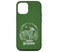 Custodia per iPhone 12/12 Pro Ostara Blessings Pagan Spring Lamb Floral Moon Ostara