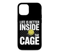 Custodia per iPhone 12/12 Pro Padel Doppio Life Is Better Inside The Cage Padel