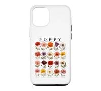 Custodia per iPhone 12/12 Pro Papavero rosso per gli amanti dei fiori delle specie di papaveri commemorativi