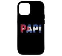 Custodia per iPhone 12/12 Pro Papi Cuba Bandiera Vintage Distressed Graphic Cuba Papi