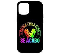 Custodia per iPhone 12/12 Pro Patria Y Vida Cuba Cuban Flag Freedom Se Acabo Cubano