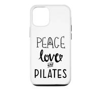 Custodia per iPhone 12/12 Pro Peace Love and Pilates is My Happy Hour In My Pilates Era