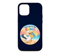 Custodia per iPhone 12/12 Pro Pelikanugel salva pesce sulla spiaggia Andiamo to the Beach