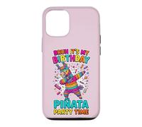 Custodia per iPhone 12/12 Pro Pennello per compleanno Pinata It's My Birthday Party Birthday Kids