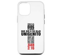 Custodia per iPhone 12/12 Pro Perché amiamo Dio in questo modo - Mensajes Biblicos Cristianos