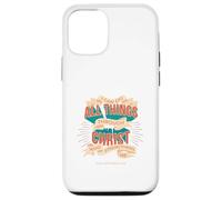 Custodia per iPhone 12/12 Pro Philippians 4:13 Christian Scripture Faith Verse