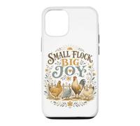 Custodia per iPhone 12/12 Pro Piccolo gregge Big Joy Backyard Chicken Farm Amante