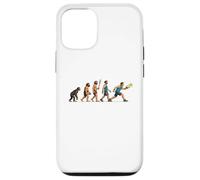 Custodia per iPhone 12/12 Pro Pickleball Evolution Divertente Paddle Sport Umorismo