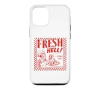 Custodia per iPhone 12/12 Pro Pizza Satan "Fresh Hell" Satan Occult Satanic Lucifer
