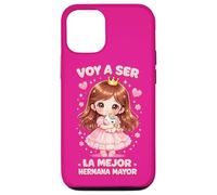 Custodia per iPhone 12/12 Pro Playera Big Sister: Voy a Ser la Mejor Hermana Sindaco Anuncio