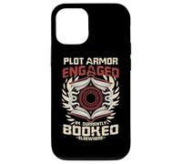 Custodia per iPhone 12/12 Pro PLOT ARMOR ENGAGED I'M CURRENTLY BOOKED ELSEWHERE