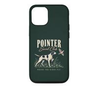 Custodia per iPhone 12/12 Pro Pointer Bird Caccia Cane Dove Gli Uccelli Volano