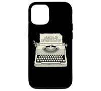 Custodia per iPhone 12/12 Pro Poltrona Detective True Crime Enthusiast Crime Sleuth