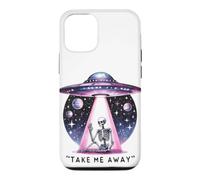 Custodia per iPhone 12/12 Pro Portami via scheletro alieno UFO