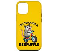 Custodia per iPhone 12/12 Pro Possum Off to Cause A Kerfuffle Funny Opossum