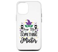 Custodia per iPhone 12/12 Pro Pour Me Something Mister Mardi Gras Party Funny Drinking