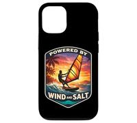 Custodia per iPhone 12/12 Pro Powered By Wind And Salt Windfurfer Windsurf Amante Scherzo