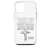 Custodia per iPhone 12/12 Pro Prendi la tua croce e seguimi: Gesù