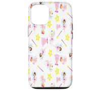 Custodia per iPhone 12/12 Pro Pretty Tooth Fairy - Bacchetta magica con denti bianchi, stella gialla