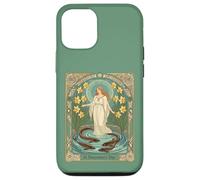 Custodia per iPhone 12/12 Pro Previsione Fortune degli amanti Dwynwen"s Well And Sacred Fish
