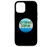 Custodia per iPhone 12/12 Pro Priest Lake Idaho ID Nature Vacation Design
