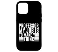 Custodia per iPhone 12/12 Pro Professore il mio lavoro è farti pensare Professore