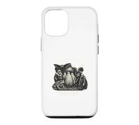 Custodia per iPhone 12/12 Pro Proteggi i nostri parchi nazionali Funny Ghost Camping Vintage