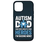 Custodia per iPhone 12/12 Pro Proud Autism Dad - Raising My Hero Awareness Father Papa