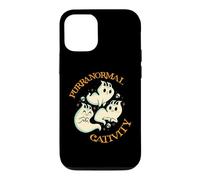 Custodia per iPhone 12/12 Pro Purranormal Cativity Funny Halloween Costume Ghost Cats Gift