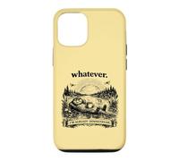 Custodia per iPhone 12/12 Pro Qualunque cosa Unbothered Cottagecore Otter Humor