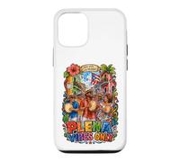 Custodia per iPhone 12/12 Pro ¡Que Viva La Plena! Plena Vibes Only Musica portoricana