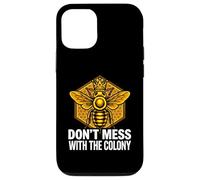 Custodia per iPhone 12/12 Pro Queen Bee Don't Mess With The Colony Beekeeper