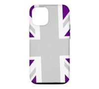 Custodia per iPhone 12/12 Pro Queen's Platinum Jubilee 2022 70th Anniversary Union Jack