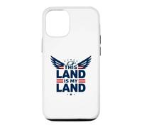 Custodia per iPhone 12/12 Pro Questa terra è la mia terra aquila patriottica