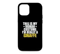 Custodia per iPhone 12/12 Pro Questo è il mio costume umano I'm Really a Giraffe
