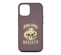 Custodia per iPhone 12/12 Pro Rad Axolotl Dad Skull Head Society Funny Anfibio