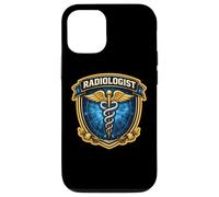 Custodia per iPhone 12/12 Pro Radiologo Medico Radiologia Medico Distintivo Caduceo