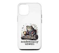 Custodia per iPhone 12/12 Pro Rana accademicamente malato studio nerd